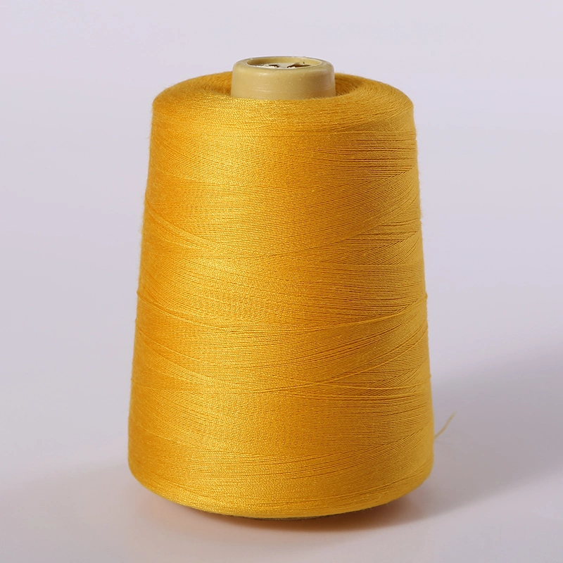 Colored TFO Sewing Thread 100% Polyester Sewing Dyed Yarn Polyester Yarn