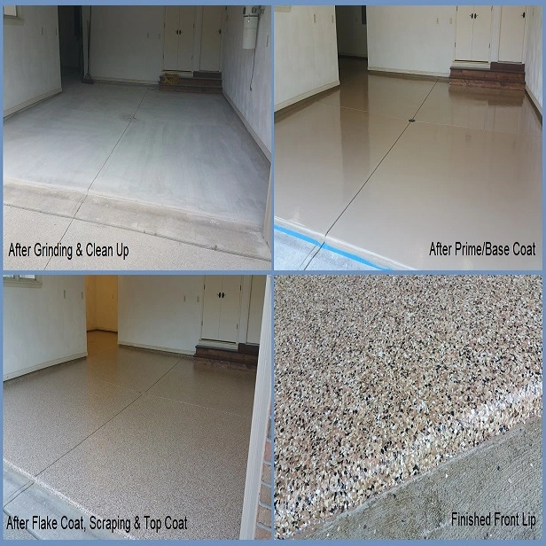 Easy to Clean Floor Flakes for Attractive Floor Surface