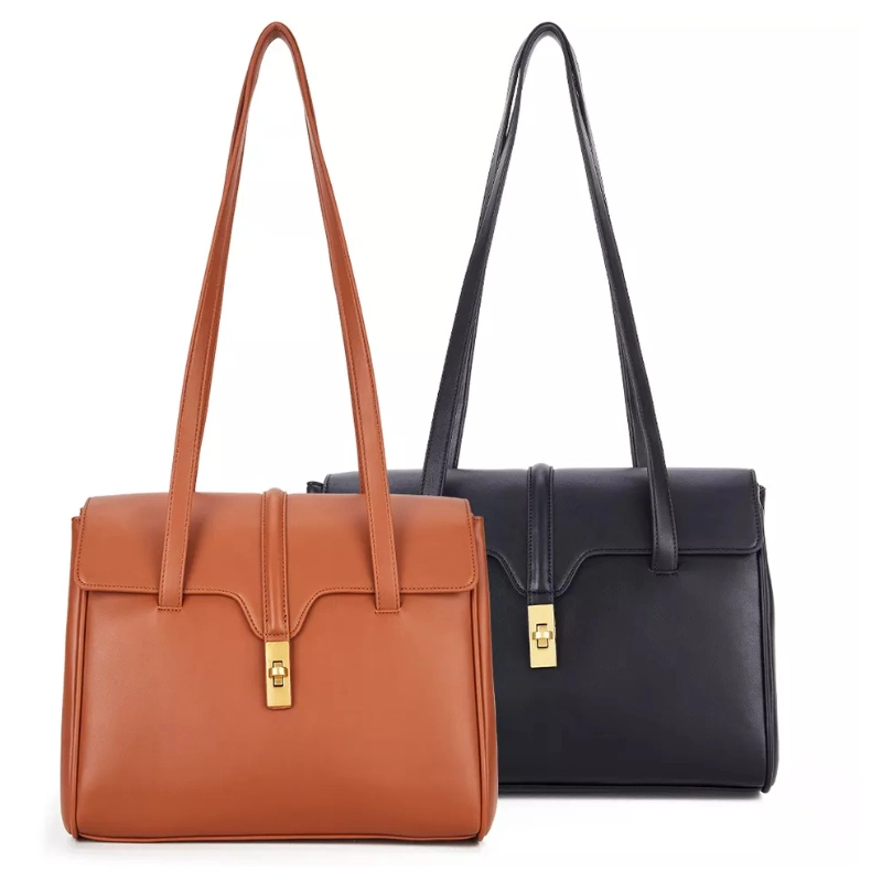 New Factory Supply Wholesale Elegant Shoulder Evening Bags Women Designer PU Leather Women Handbag Tote Bag
