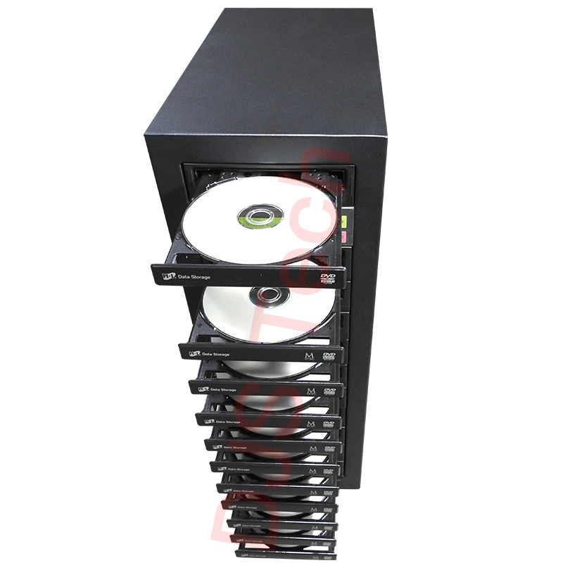 Quality DVD CD Duplicator Optical Disc Tower Standalone High Compatibility with All Brands of CDR DVDR 1-5/7/9/11 Target