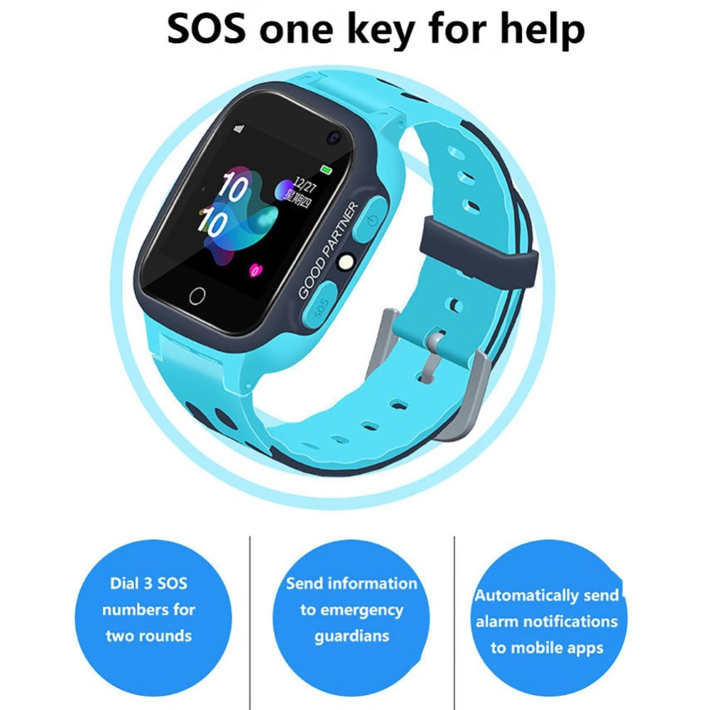 Kid Smart Watch Phone with GPS Sos Location Tracker