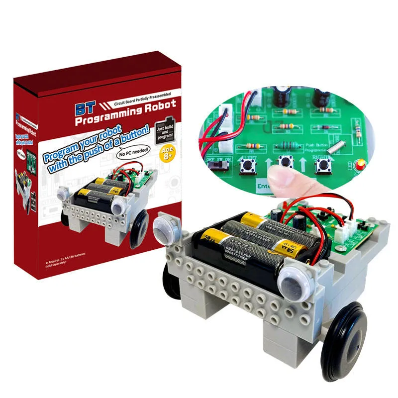 Wholesale/Supplier Portable Programmable Smart Stem Educational Kit Children Coding Robot Car Toys