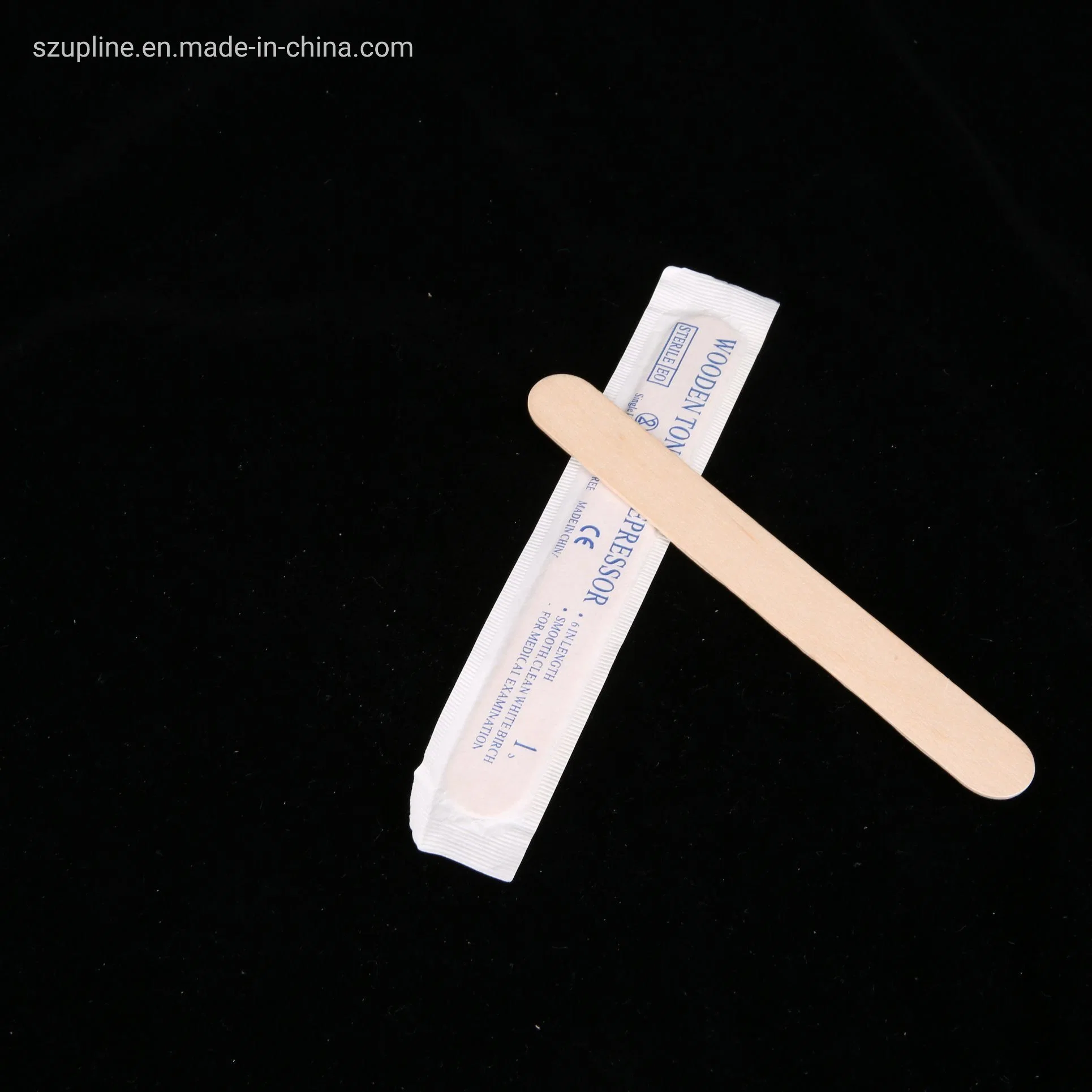 Individually Packed Wax Application Wooden Tongue Depressors