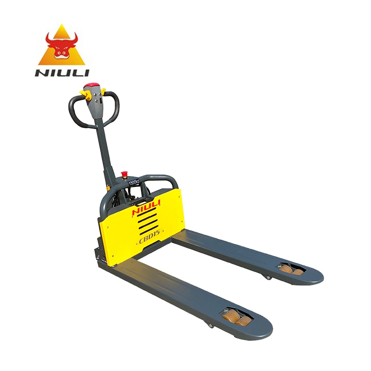 Niuli Handling Forklift Electric Pallet Truck Lithium Powered Hydraulic Pallet Jack