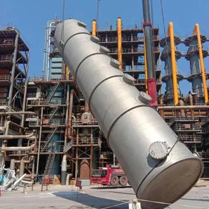 Project OEM Stainless Steel, Titanium and Hastelloy Evaporator Absorber Tower Distillation Column