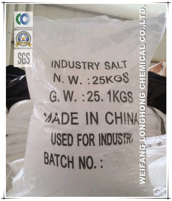 Matérias-primas químicas Cloreto de sódio / sal da indústria