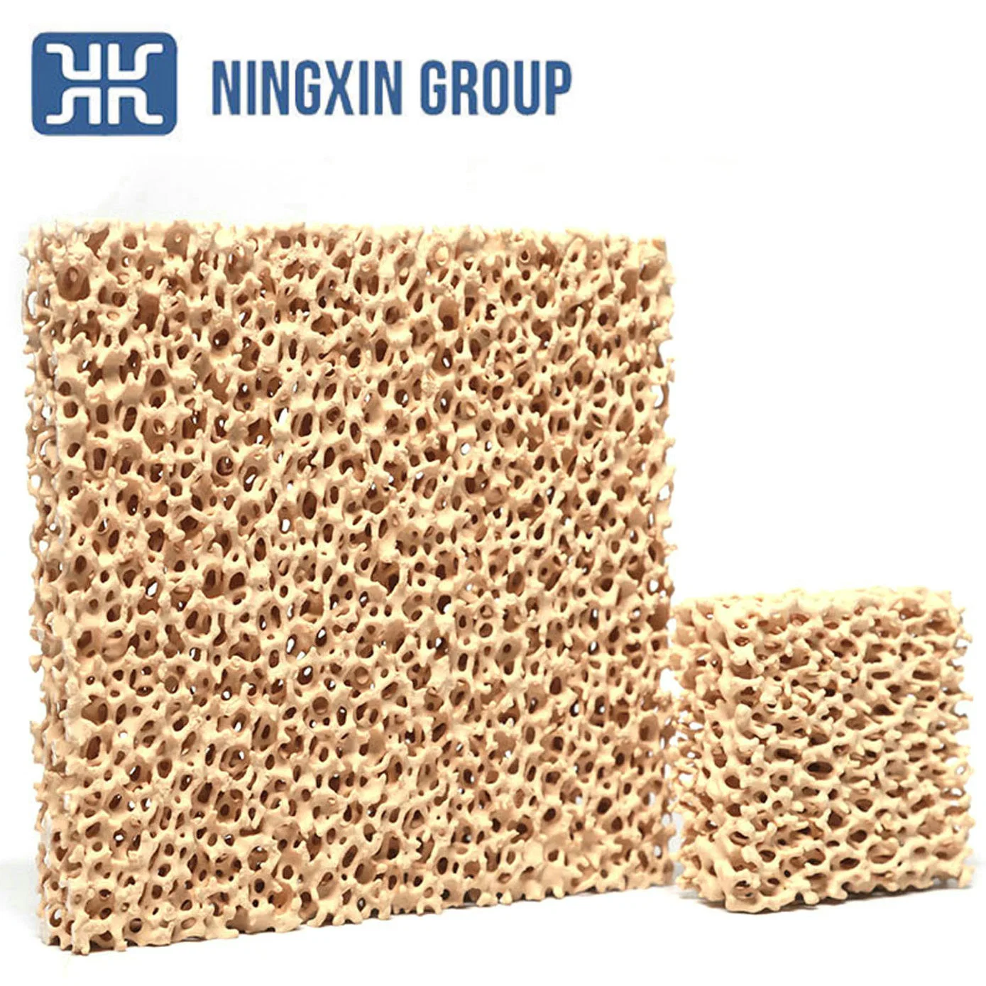 High Porosity Zirconia Magnesia Ceramic Foam Filter 1700 Work Temperature Ningxin Brand Quality Guaranteed Products