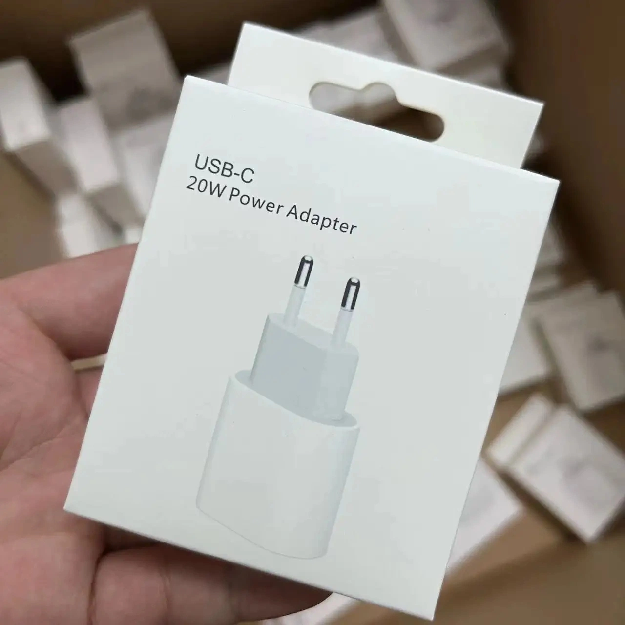 Adaptador USB tipo C original al por mayor PD 20W carga rápida Pared de teléfono celular Cargador de energía para teléfonos Apple 11 12 13 14 X PRO máx