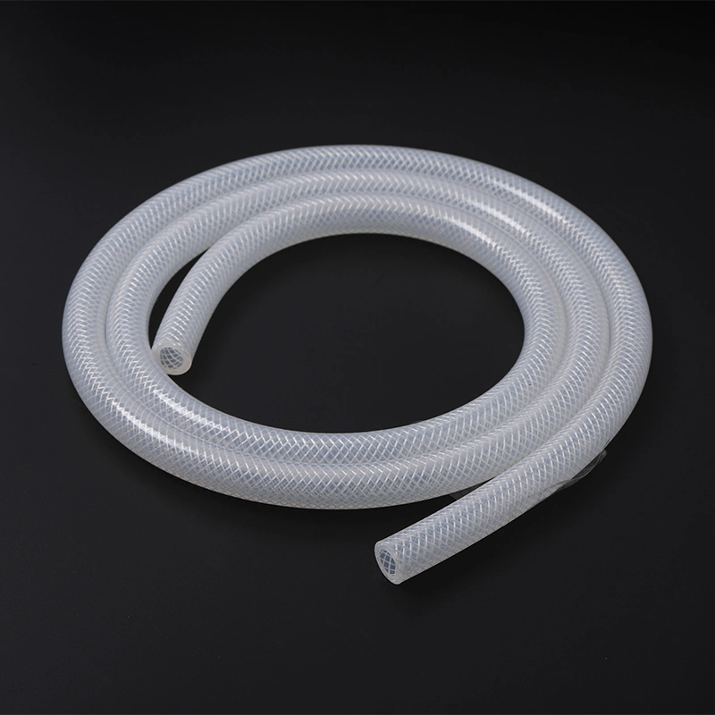 Custom Rubber Silicone Tube Hose Flexible High Pressure Reinforced Braided Pipe