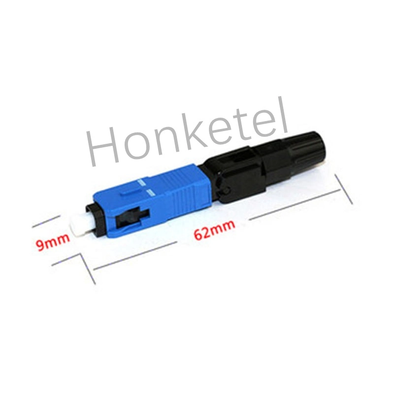 Field Assembly Electrical Cable Connectors for Communication Cables Fast Connector Sc for FTTH Solution