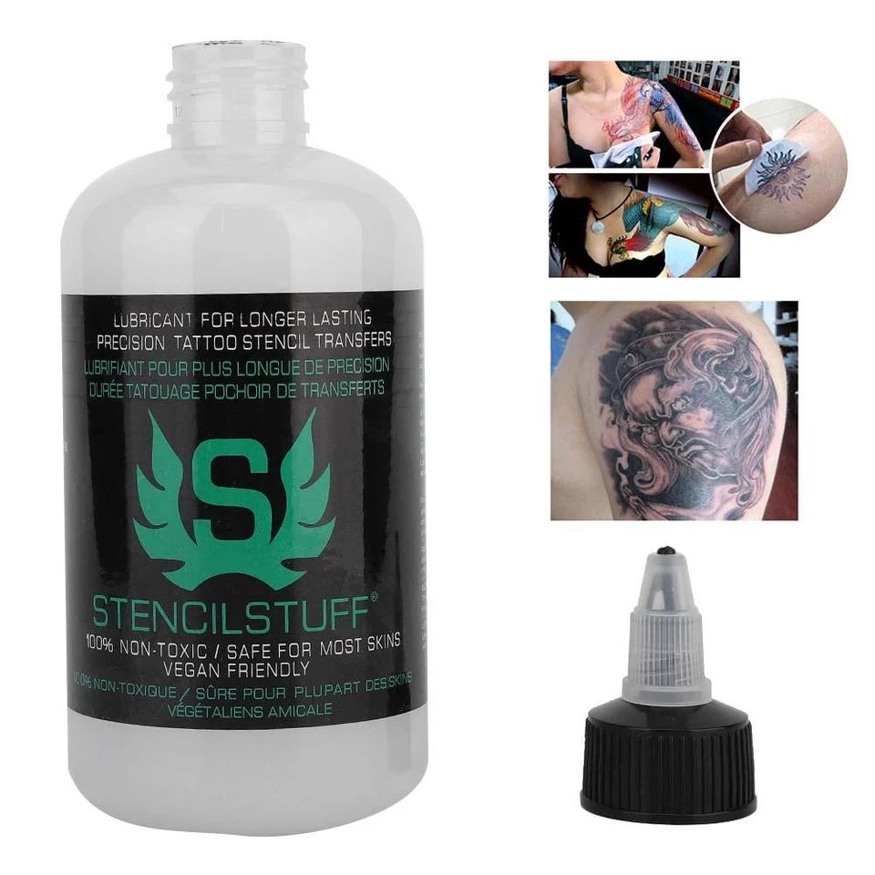 América grossista estêncil de marca tatuagem Stuff tatuagem de longa duração as tintas de transferência de cores Stencils 4oz/8oz tatuagem Ferramentas dinâmicas de tinta