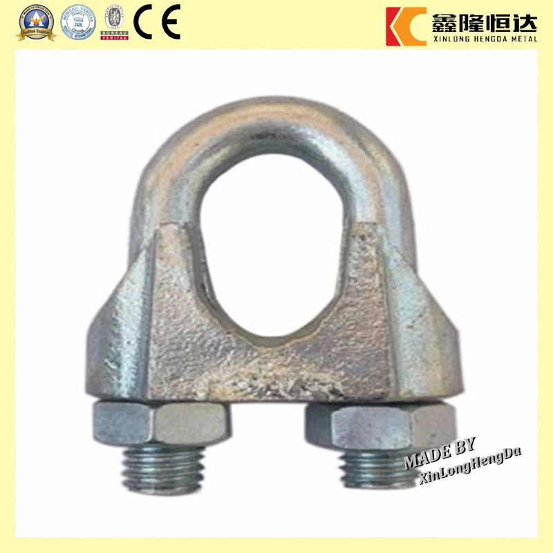 DIN741 Electric Loop Cable End Connections Rope Wire Clip