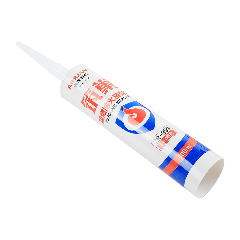 Colle et produit d'étanchéité produit d'étanchéité homologué au feu adhésif silicone durcissant neutre