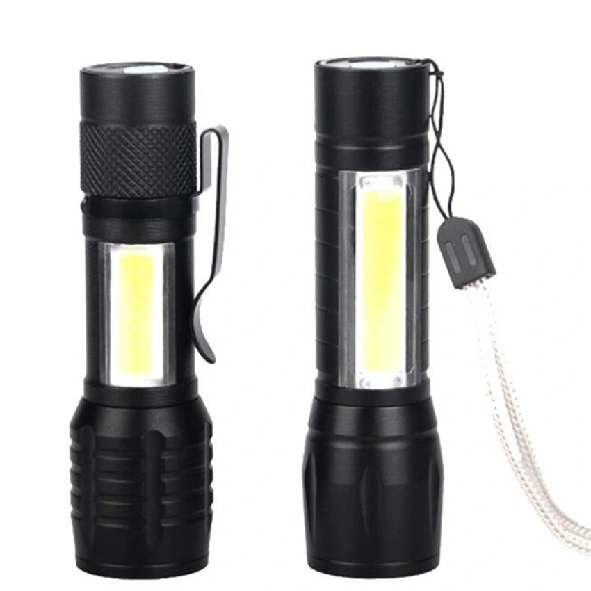 Mini Linterna LED XPE Recargable por USB de Bolsillo