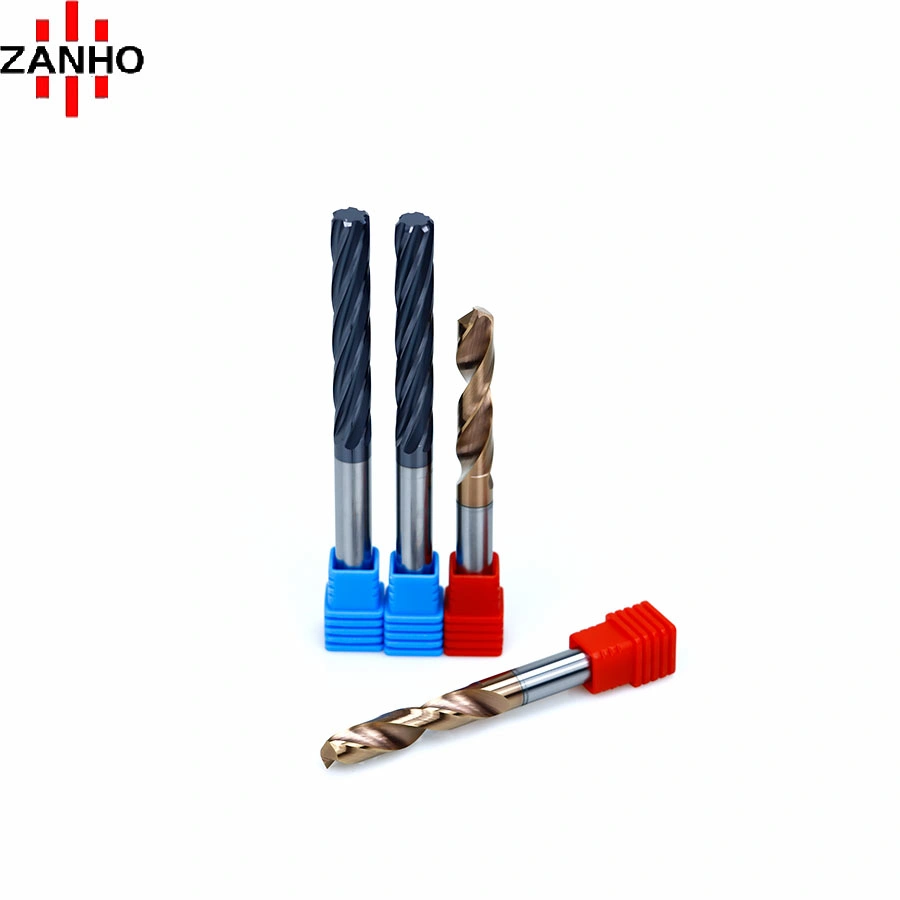 for Stainless Steel Hardened Steel 3D/5D Externally Cooled Solid Carbide Drills