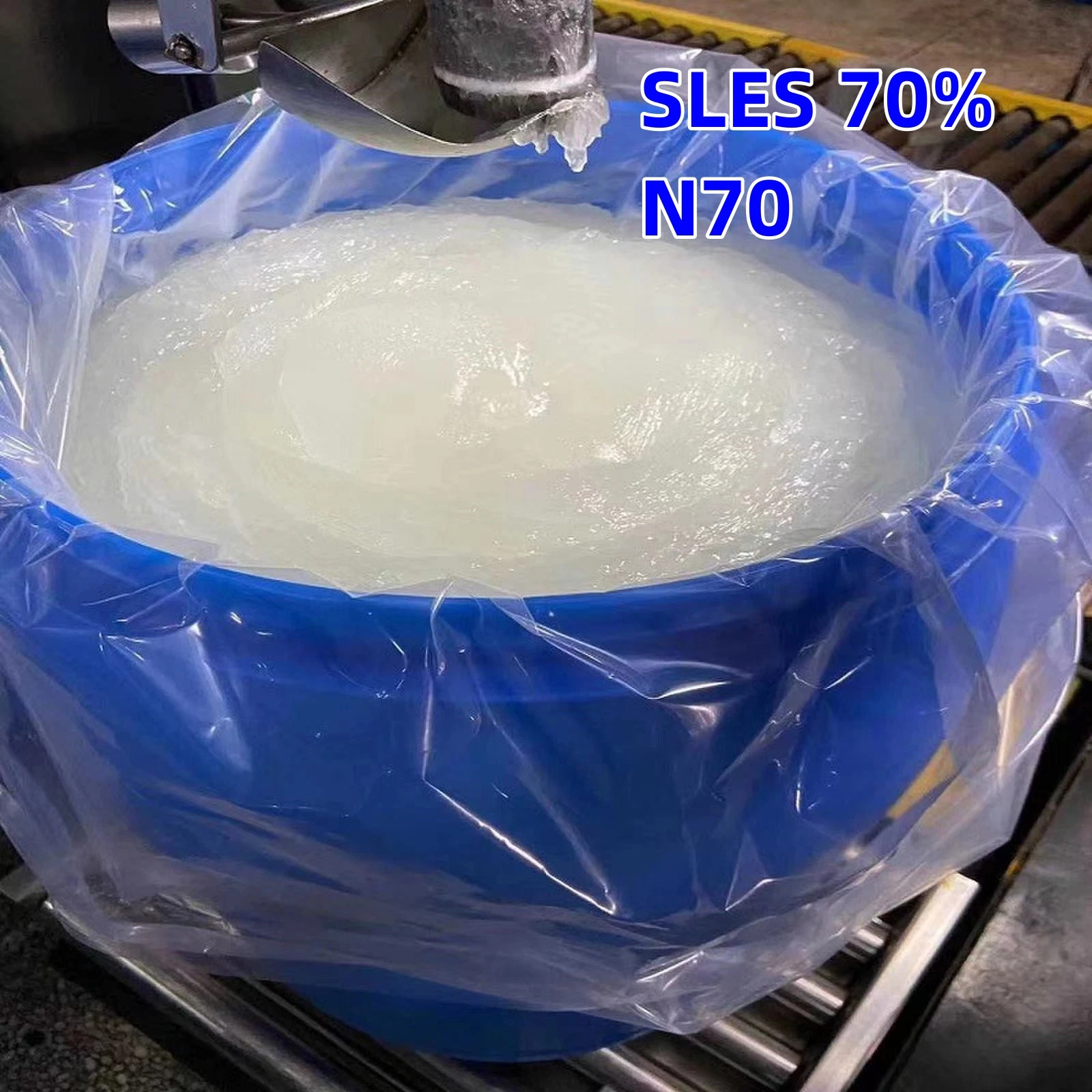 Китай Завод поставки натрия Lauryl эфир сульфат SLES N70 моющее средство Сырье