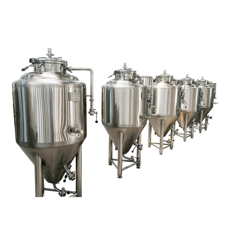 Система охлаждения двигателя Топливный бак пиво верхового брожения 1000L Сидр 200л молока вино ферментационный чан