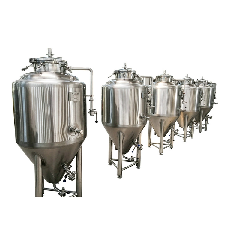 Cooling Tank Beer Fermentation 1000L Cider 200L Milk Wine Fermentation Tank