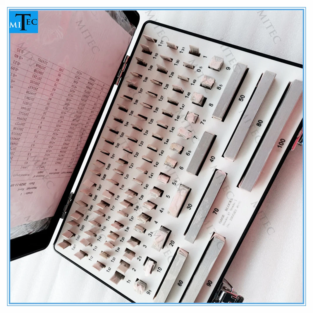 Original Factory Steel Rectangular Gauge Block Set 32PCS 47PCS 83PCS 87PCS 112PCS