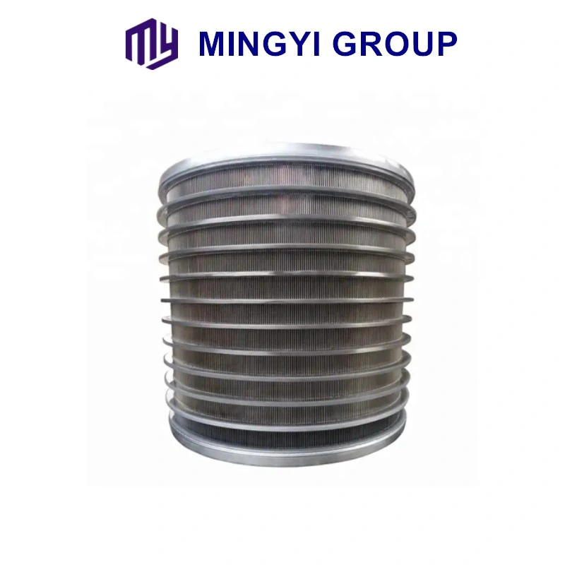 Machine Parts of Paper Making Stainless Steel Pressure Screen Basket