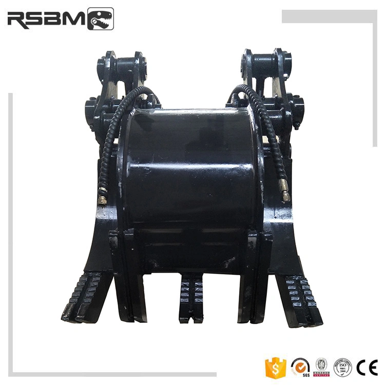 Rsbm 5 Tines Excavator Hydraulic Log Grapple for Sale