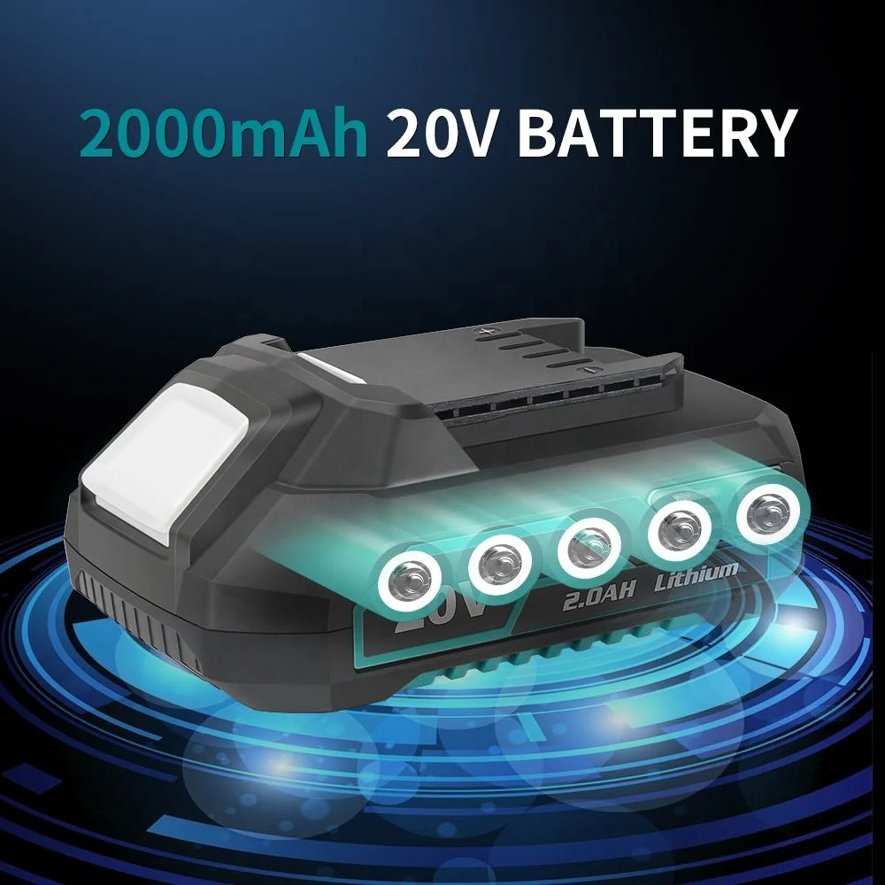 Электрическая мощность инструментов Комбинированный комплект Liangye 18V аккумулятор работает беспроводной воздействие и молоток сверло