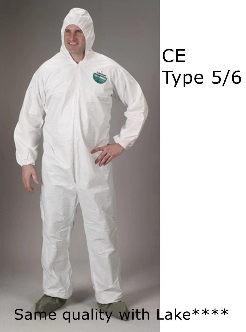 in Stock Disposable Protective Suit Protection Clothing Anti-Virus Disposable Clothing Wholesale/Supplier Full-Body Non-Sterile Garment Isolation Safety Clothing Factory