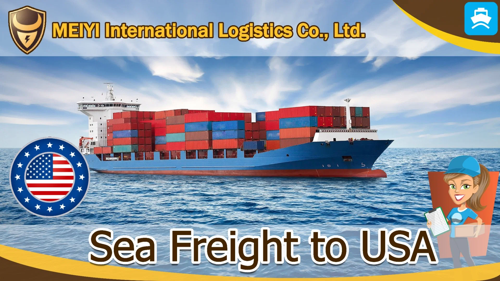 Shipping services forwarder from China to  San Marino by Sea Freight DDP DDU international shipping agent