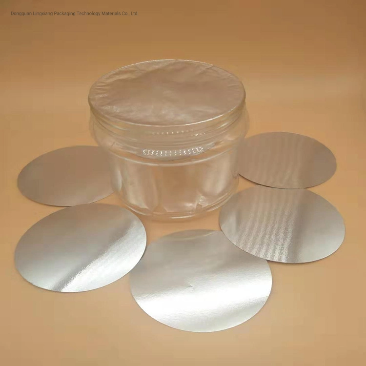 Flacons en verre avec joint de maquillage à feuille alumiunm Doublure