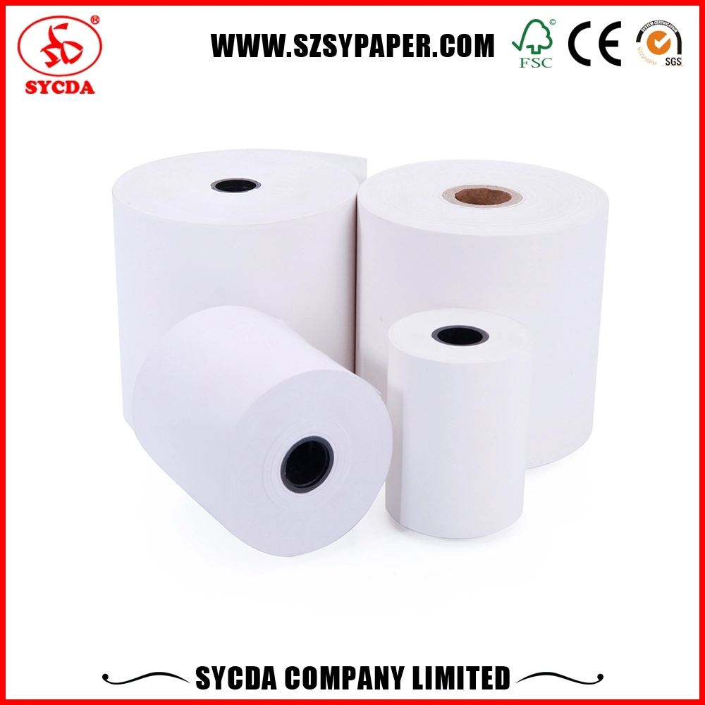 Plastic Core 57mm*40mm POS Thermal Paper Roll