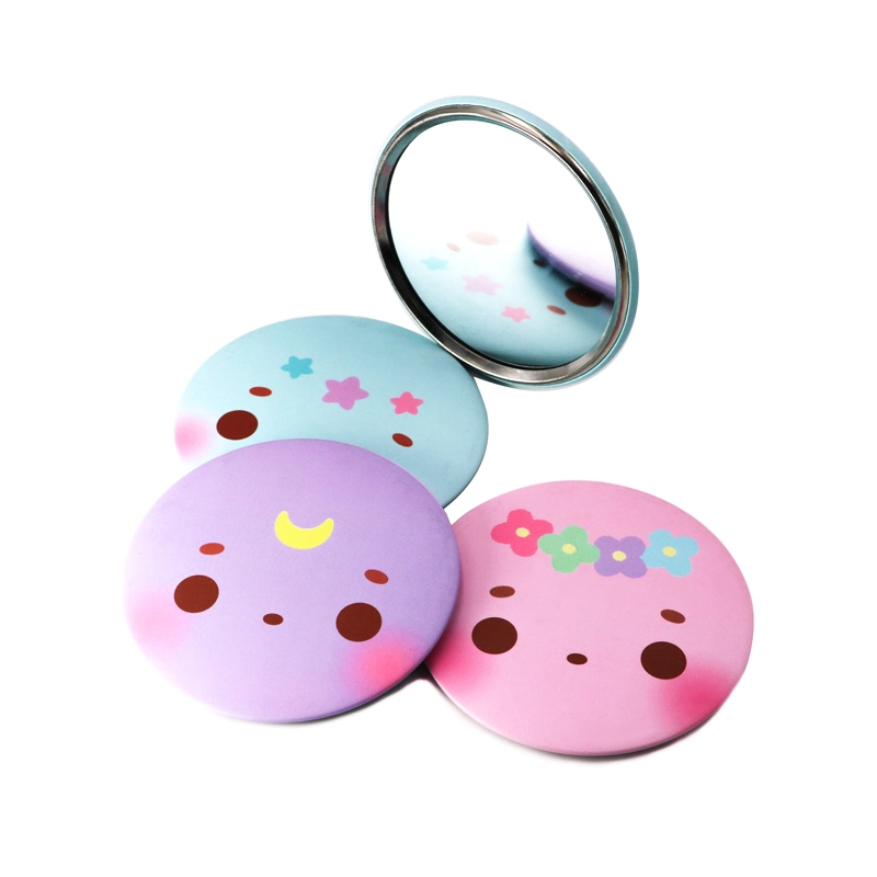 2022 Mini Round Cheap Small Makeup Pocket Mirror for Promotional