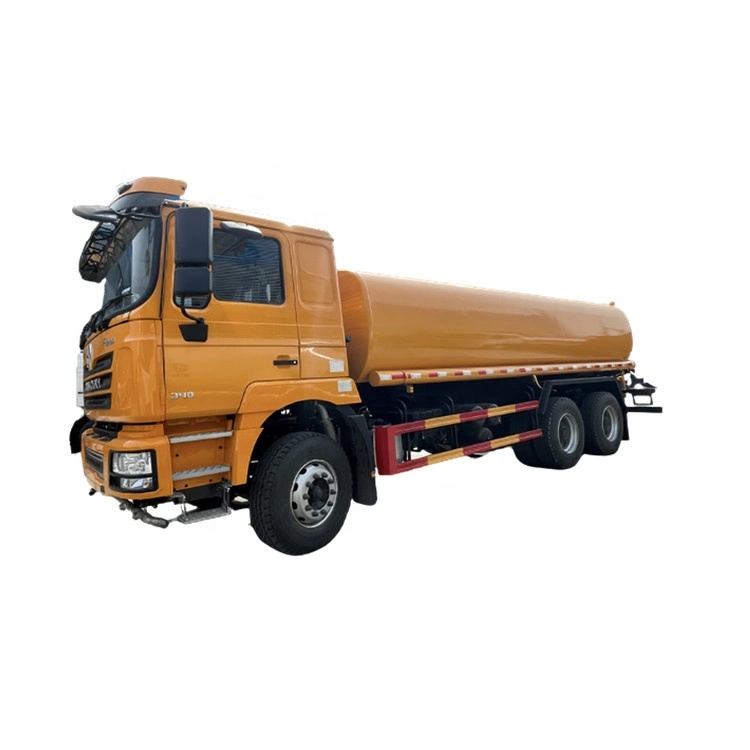 Carrinho de rega Shacman LHD ou RHD 6X4, 20000 litros, 25 000 litros, 22 m3 6000 Gallon Water Cistern Tanker Truck Hot Sales