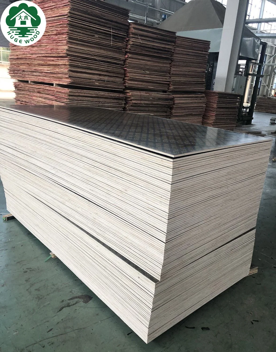 Wholesale/Supplier 18*1220*2440mm Wood Formwork Slab Support Plywood Film Faced Plywood