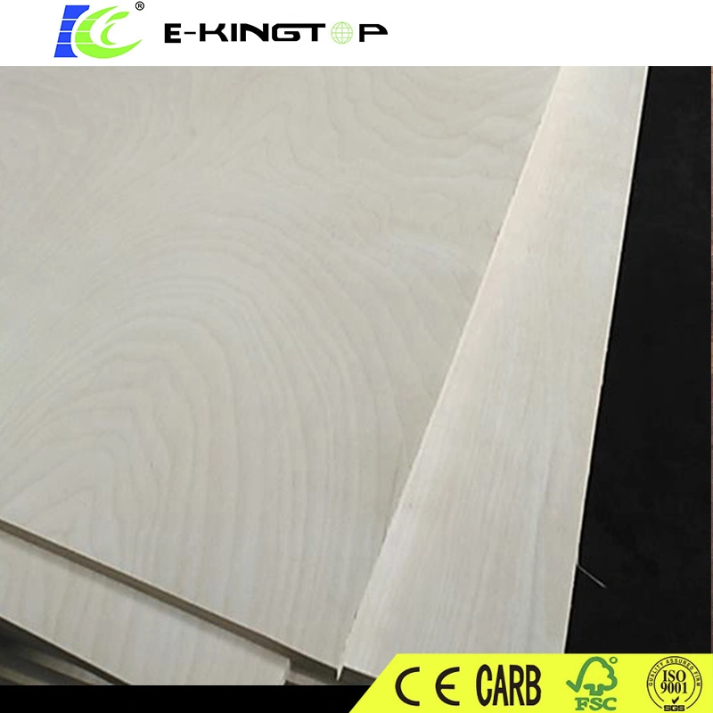 Birch Veneer Plywood Boards for Furniture, Thickness 18mm