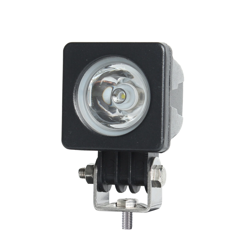 Low Cost CREE 2inch 10W Spot/Flood Mini LED Auto Light Für Offroad Vehicle Mining Marine Timber Truck