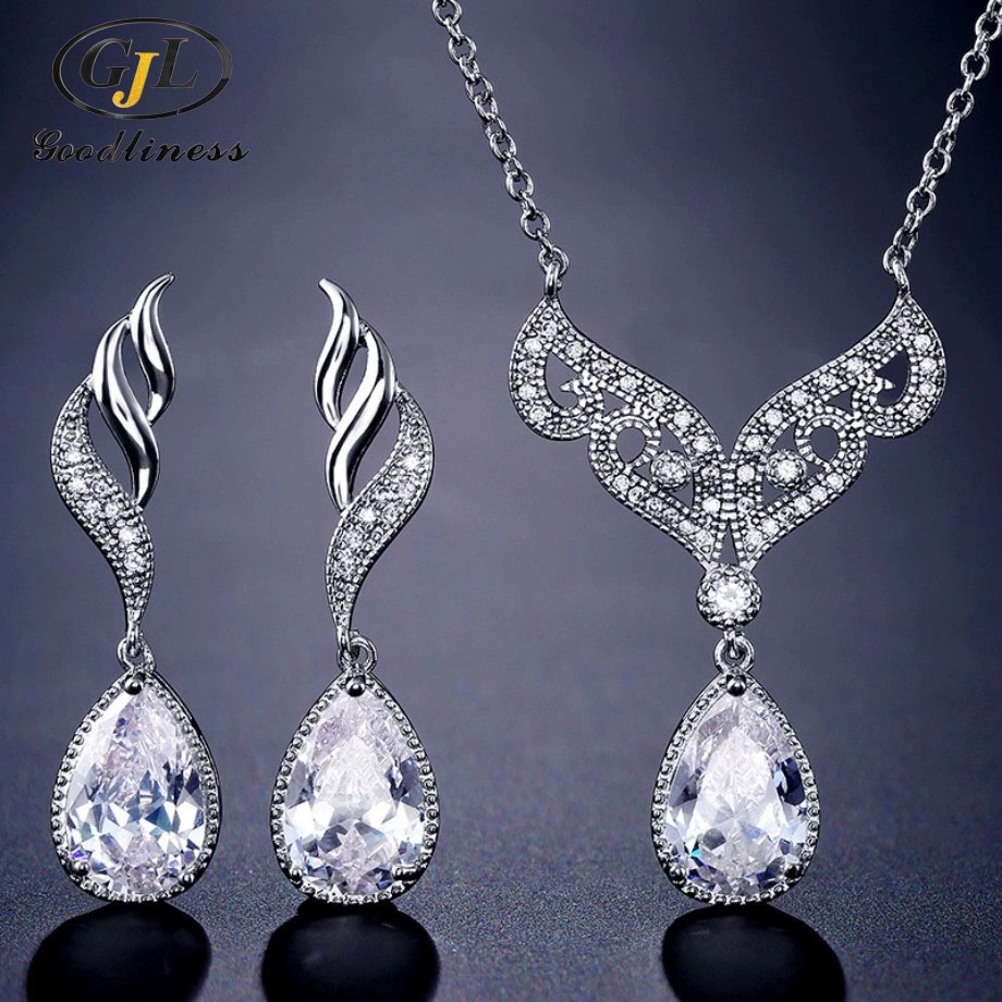 2015 Nouveaux bijoux Lady Fashion Style Silver Water drop goujon Vintage Earrings Fashion Earings E6350