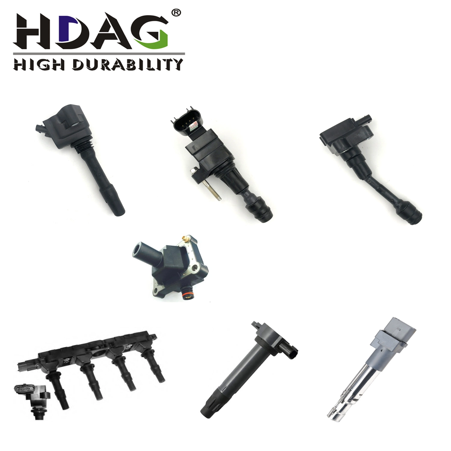 Hdag OEM 22448-Al515 22448-Ar215 22448-ED000 Auto Parts Engine Ignition Coils for FIAT 128 131 147 124 Fiorino Croma Opel Astra Corsa Combo Vectra Omega Movan