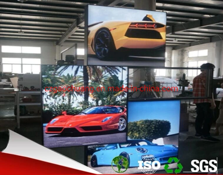 China Exhibition Factory Tension Fabric Reframe Seg Lightbox for Advertising