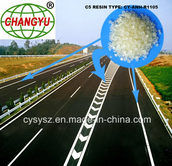 Resina de petróleo Cy-Anh C5-R1105 para marcação rodoviária tinta termofusível