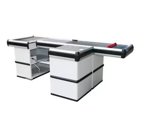 Factory Manufacturing Price Shelves Cash Checkout Table Counter Cashier Normal Supermarket Counter