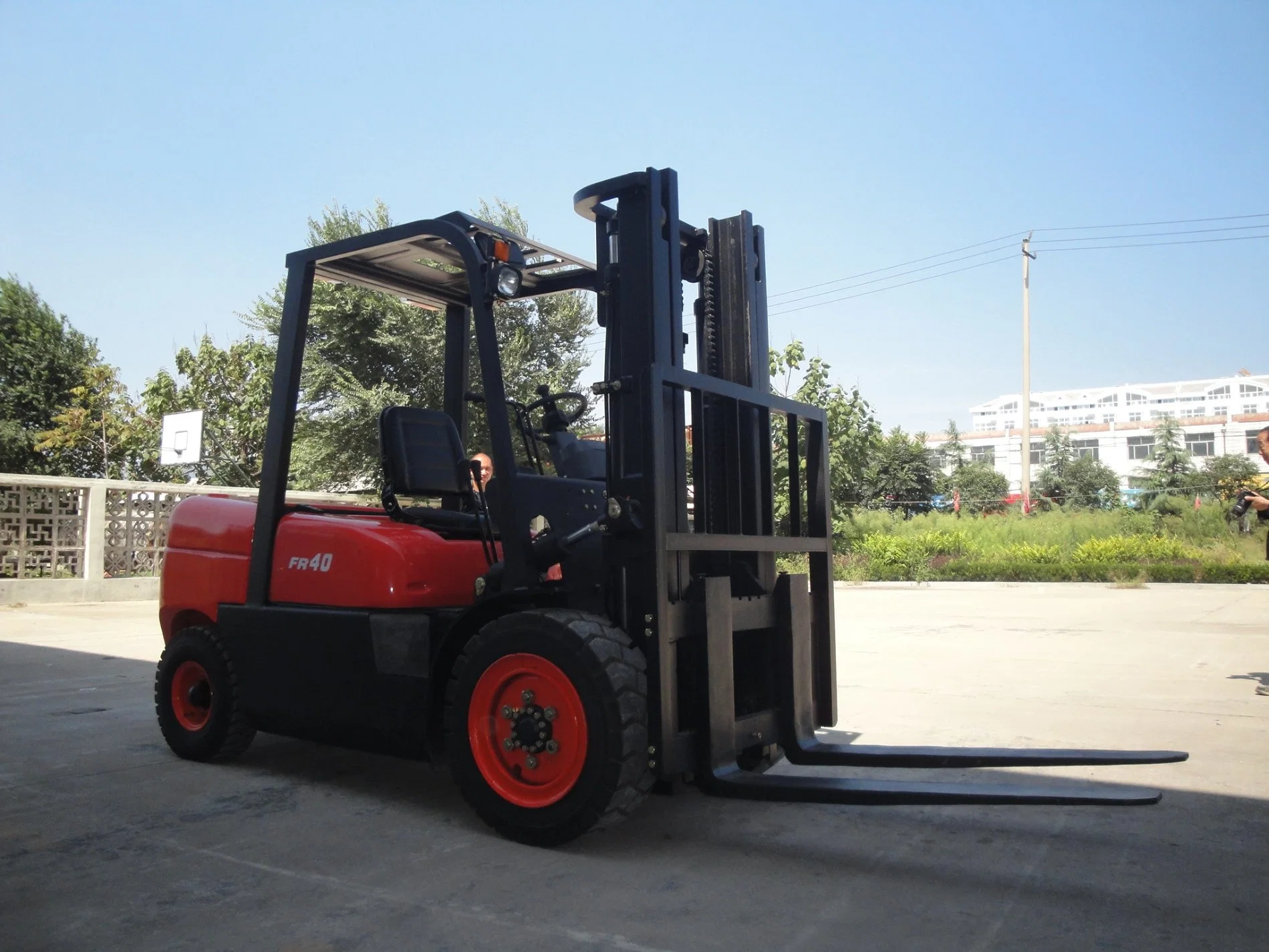 4 Ton Diesel Forklift, Lifting Equipment Sh40fr