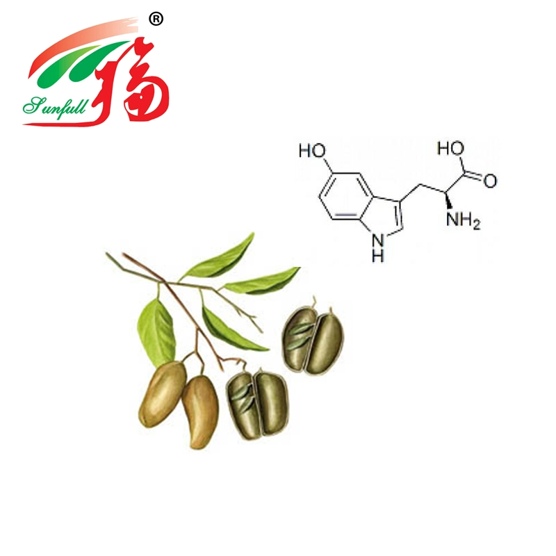 98% 5 HTP Extracto de planta herbaria en polvo Griffonia Simplicifolia semilla Extraer