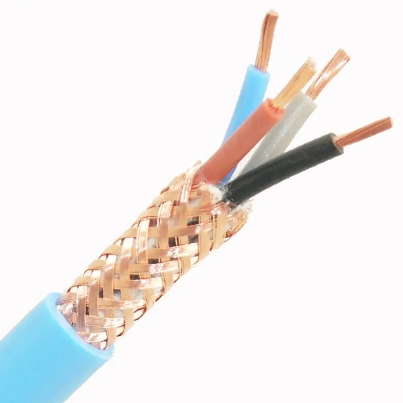 Rvvp Rvsp flexible de 0,5 mm2 Cable blindado, el 20 de par trenzado El cable de control de la Comunicación 18 AWG UL2547 Cable de señal