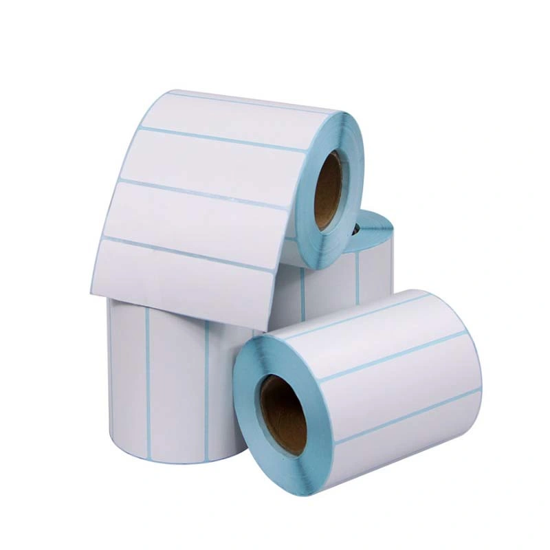 Bar-Code Label Adhesive Paper Roll Sticker Thermal Label Material