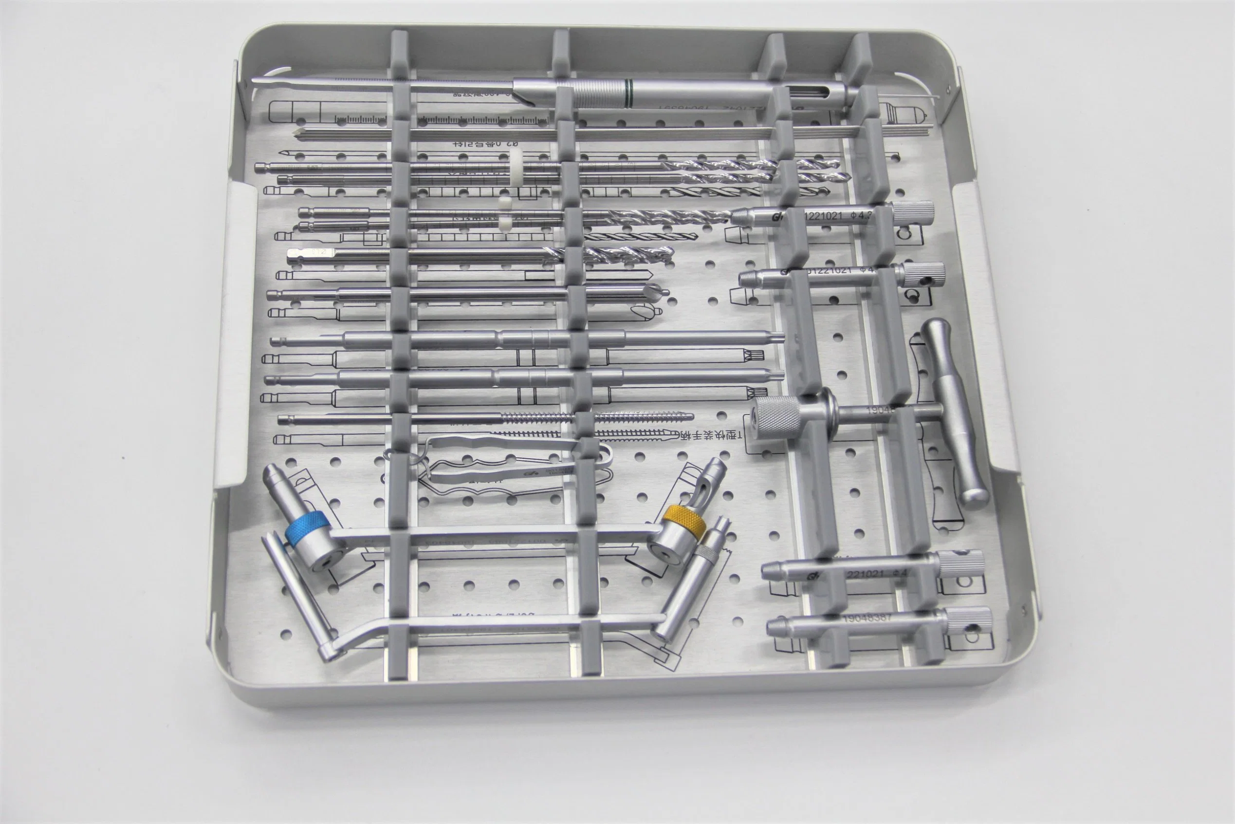 Stainless Steel Lower Limb Locking Plate Instrument for Femur