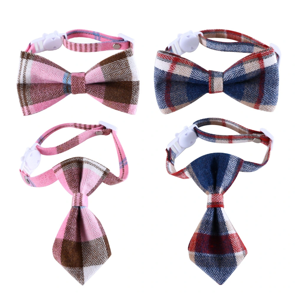 Individuelle Multi-Muster Verstellbare Schnalle Hunde Zubehör Pet Bowknot Krawatte