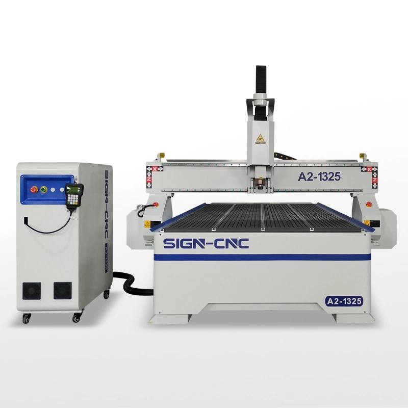 Modelo A2-1325 de Máquina CNC para corte e engravagem de madeira, Router de madeira para trabalhar em MDF/Madeira/Acrylics