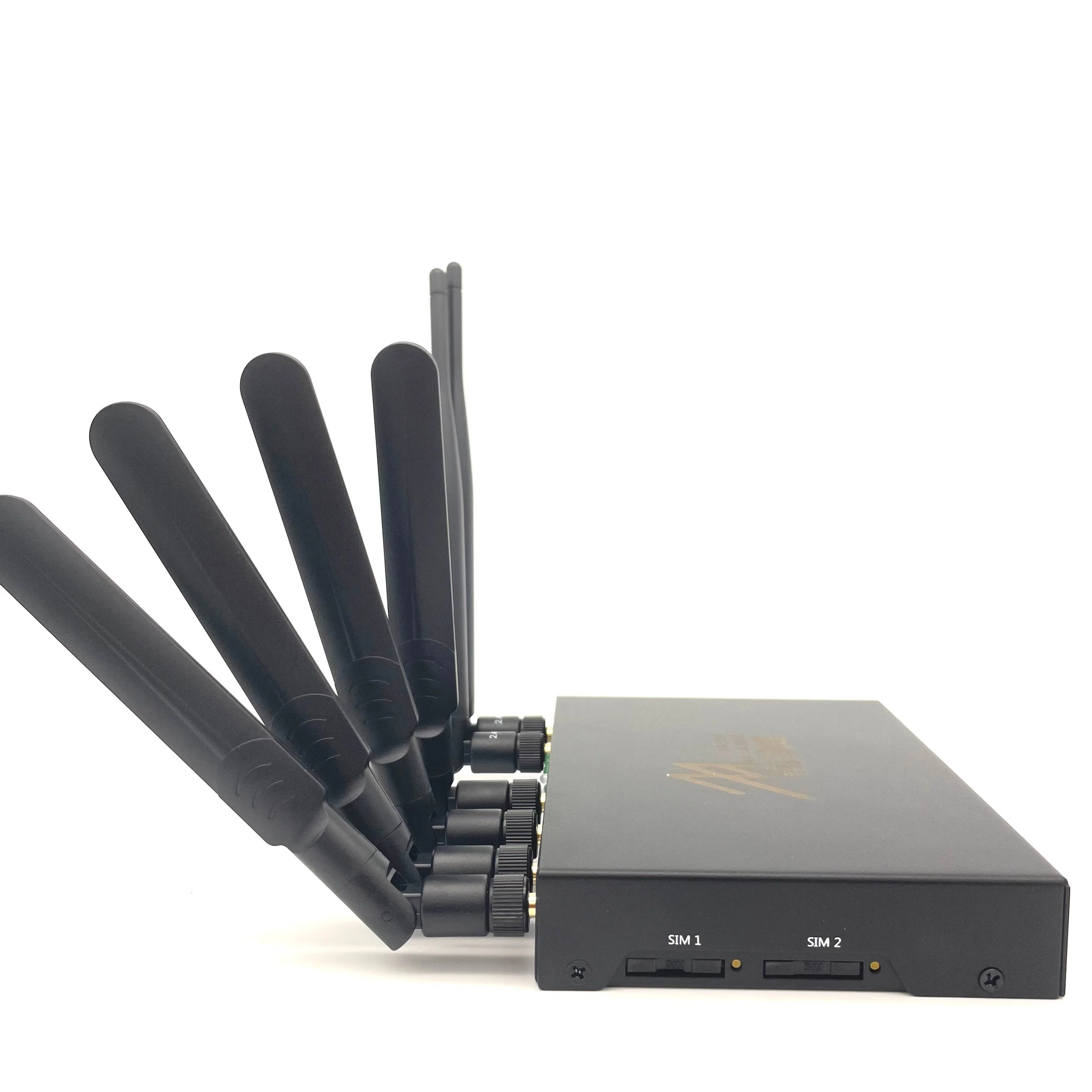 4G LTE Industrial Wireless Router unterstützt Dual SIM-Karte und 2,4G/5,8g Frequenz