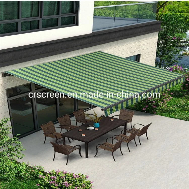 Retractable Patio Sun Shade Awning Fabric Awning For Outdoor Garden