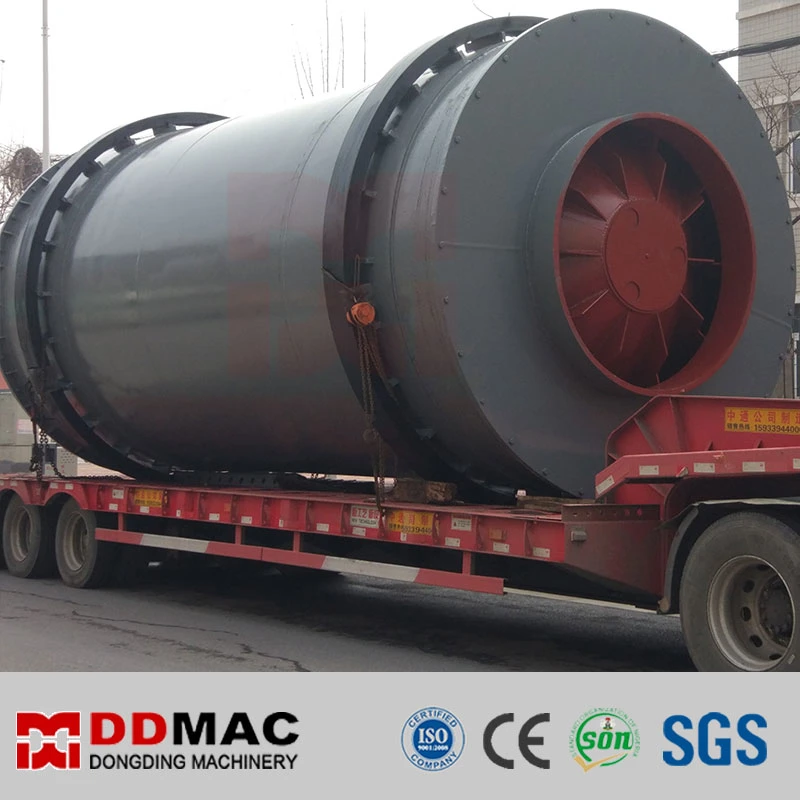 500tpd Rotary Energy Saving Dryer for Cement Production Sale, Feldspar Powder Dryer